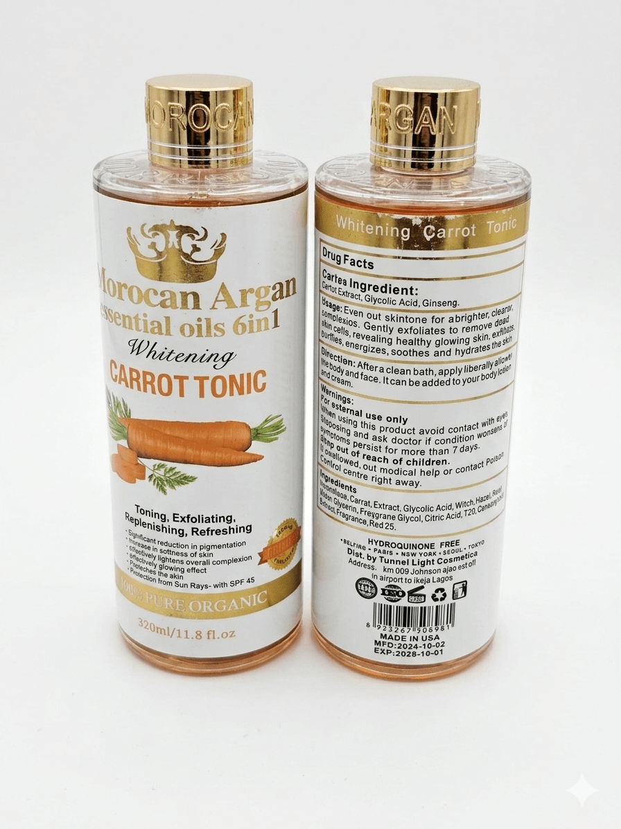 Moroccan Argan Essential Oils 6-in-1 - Skincare - Cherubim Aura
