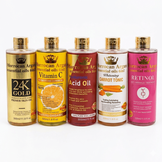 Moroccan Argan Essential Oils 6-in-1 - Skincare - Cherubim Aura