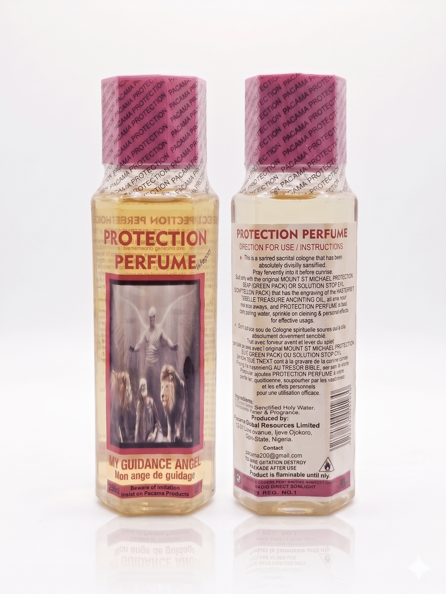 My Guidance Angel Protection Perfume 250ml | Spiritual Cologne | Everyday Blessing & Personal Fragrance - Perfume - Cherubim Aura