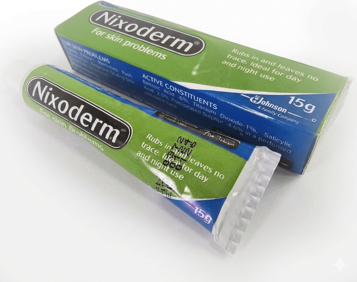 Nixoderm Skin Problems Treatment | Medicated Ointment 17.7g & Cream 15g | Skin Care - Ointment - Cherubim Aura