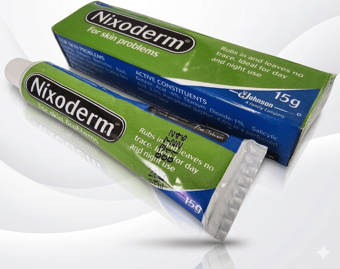 Nixoderm Skin Problems Treatment | Medicated Ointment 17.7g & Cream 15g | Skin Care - Ointment - Cherubim Aura