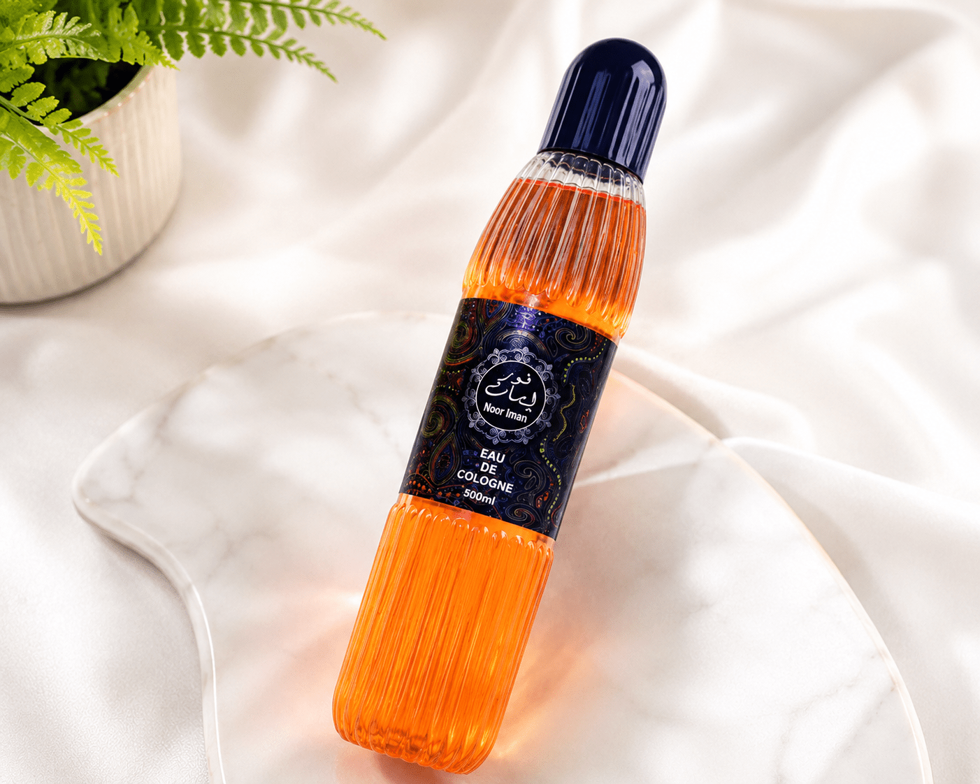 Noor Iman Eau de Cologne 500ml – Long-Lasting Unisex Body Fragrance - Eau de Cologne - Cherubim Aura
