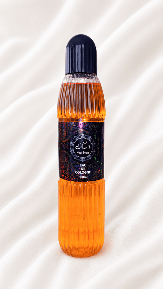 Noor Iman Eau de Cologne 500ml – Long-Lasting Unisex Body Fragrance - Eau de Cologne - Cherubim Aura