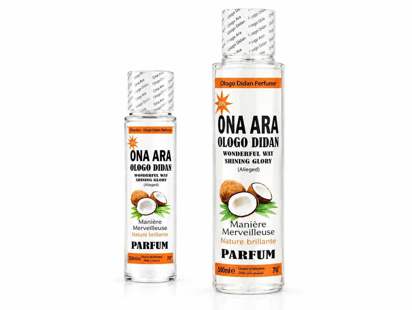 Ona Ara Ologo Didan Spiritual Perfume | Premium Spiritual Cologne | 500ml & 250ml | Long-Lasting Fragrance - Perfume - Cherubim Aura