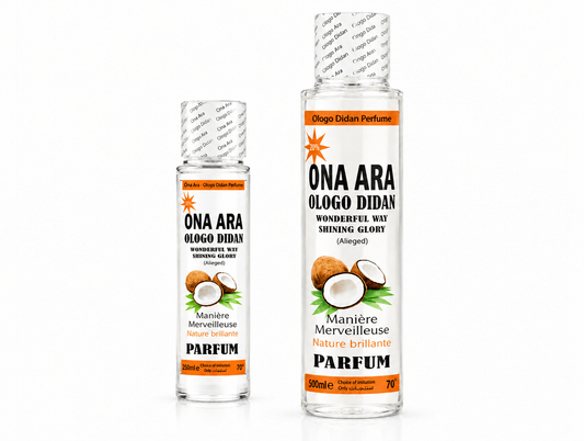 Ona Ara Ologo Didan Spiritual Perfume | Premium Spiritual Cologne | 500ml & 250ml | Long-Lasting Fragrance - Perfume - Cherubim Aura