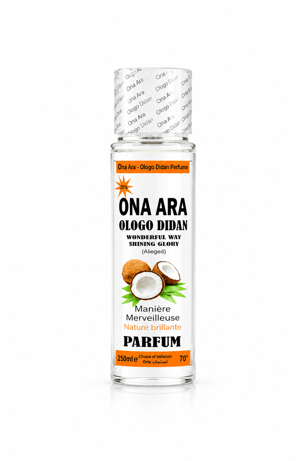 Ona Ara Ologo Didan Spiritual Perfume | Premium Spiritual Cologne | 500ml & 250ml | Long-Lasting Fragrance - Perfume - Cherubim Aura