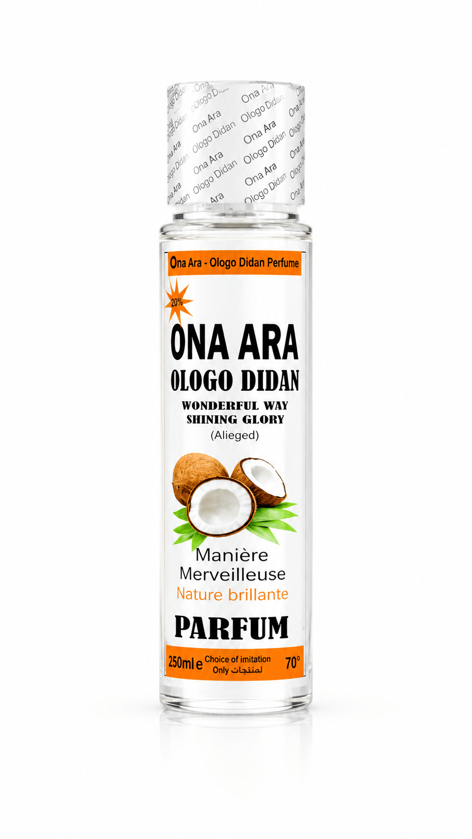 Ona Ara Ologo Didan Spiritual Perfume | Premium Spiritual Cologne | 500ml & 250ml | Long-Lasting Fragrance - Perfume - Cherubim Aura