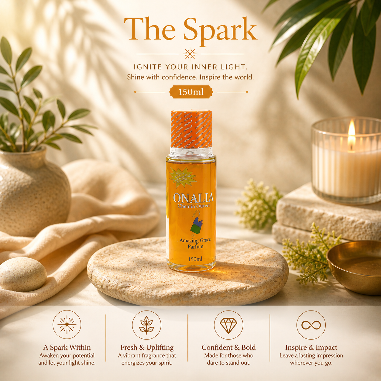 Onalia Chemin Ouvert: Amazing Grace Path-Opening Parfum