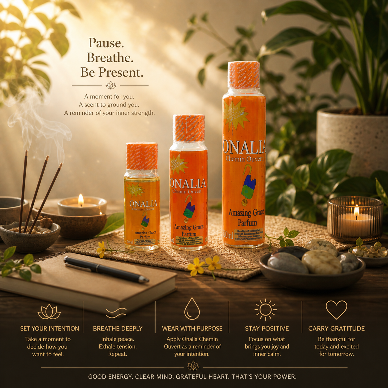 Onalia Chemin Ouvert: Amazing Grace Path-Opening Parfum