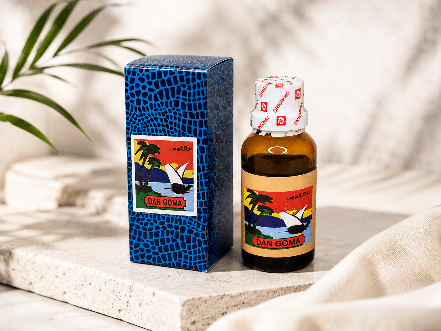 Original Dan Goma African Perfume Oil 30ml - Spiritual Fragrance for Luck & Protection - Spiritual Oil - Cherubim Aura