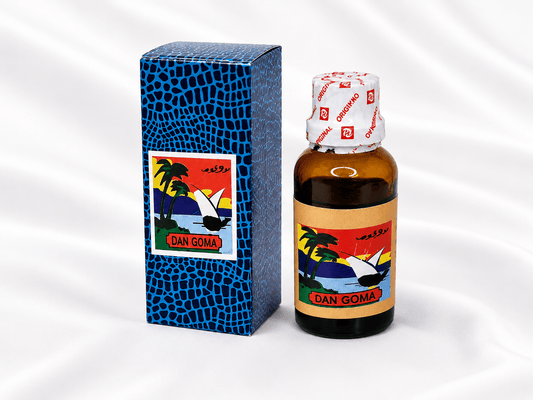 Original Dan Goma African Perfume Oil 30ml - Spiritual Fragrance for Luck & Protection - Spiritual Oil - Cherubim Aura