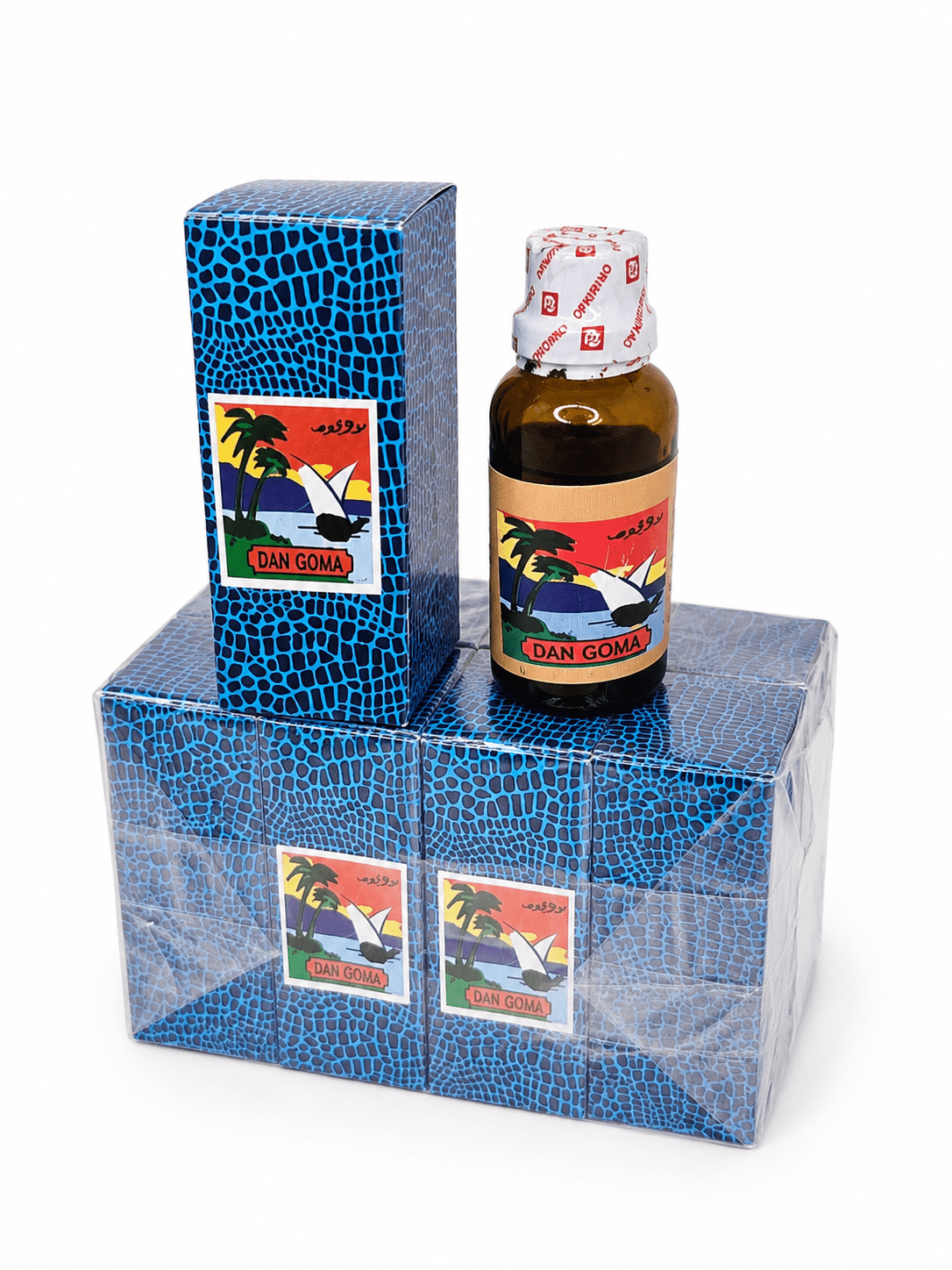 Original Dan Goma African Perfume Oil 30ml - Spiritual Fragrance for Luck & Protection - Spiritual Oil - Cherubim Aura