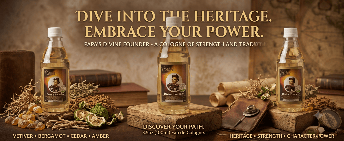 Papa Divine Founder Eau de Cologne | Premium Refreshing Fragrance | 300ml - Perfume - Cherubim Aura