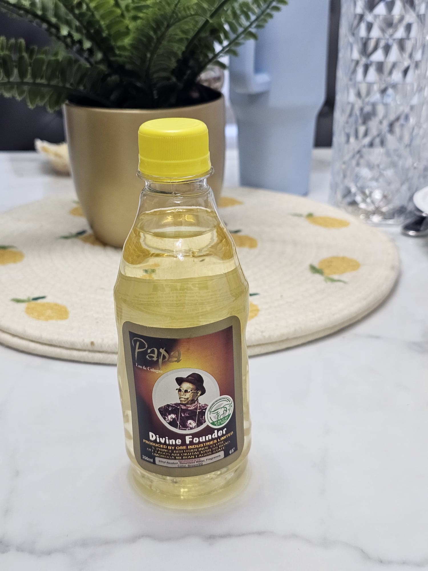 Papa Divine Founder Eau de Cologne | Premium Refreshing Fragrance | 300ml - Perfume - Cherubim Aura