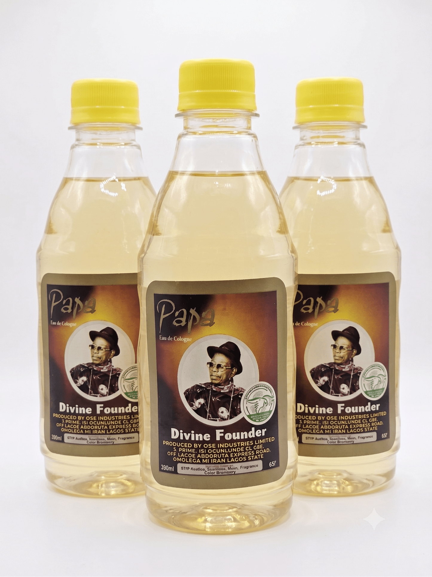 Papa Divine Founder Eau de Cologne | Premium Refreshing Fragrance | 300ml - Perfume - Cherubim Aura