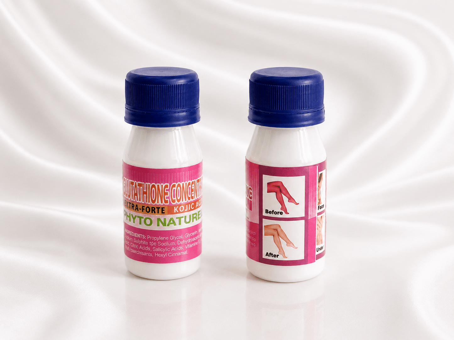 Phyto Nature Glutathione Concentrate Extra-Forte with Kojic Acid | Brightening Skin Booster Serum | 60ml - Skincare - Cherubim Aura