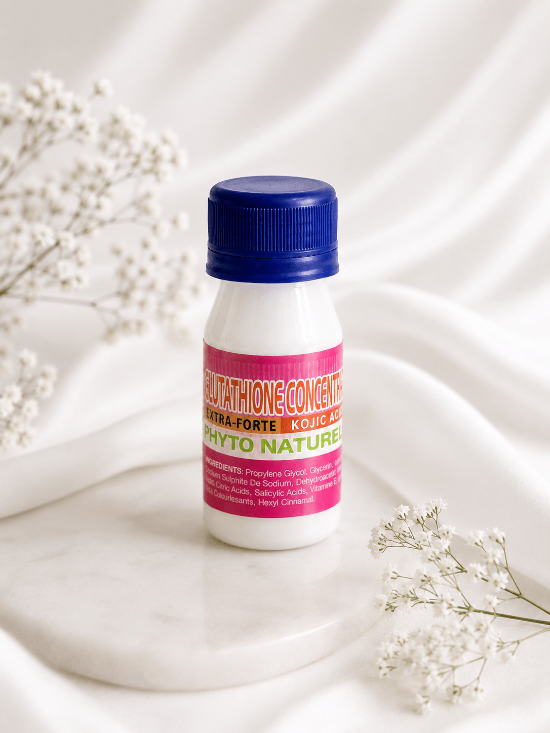 Phyto Nature Glutathione Concentrate Extra-Forte with Kojic Acid | Brightening Skin Booster Serum | 60ml - Skincare - Cherubim Aura