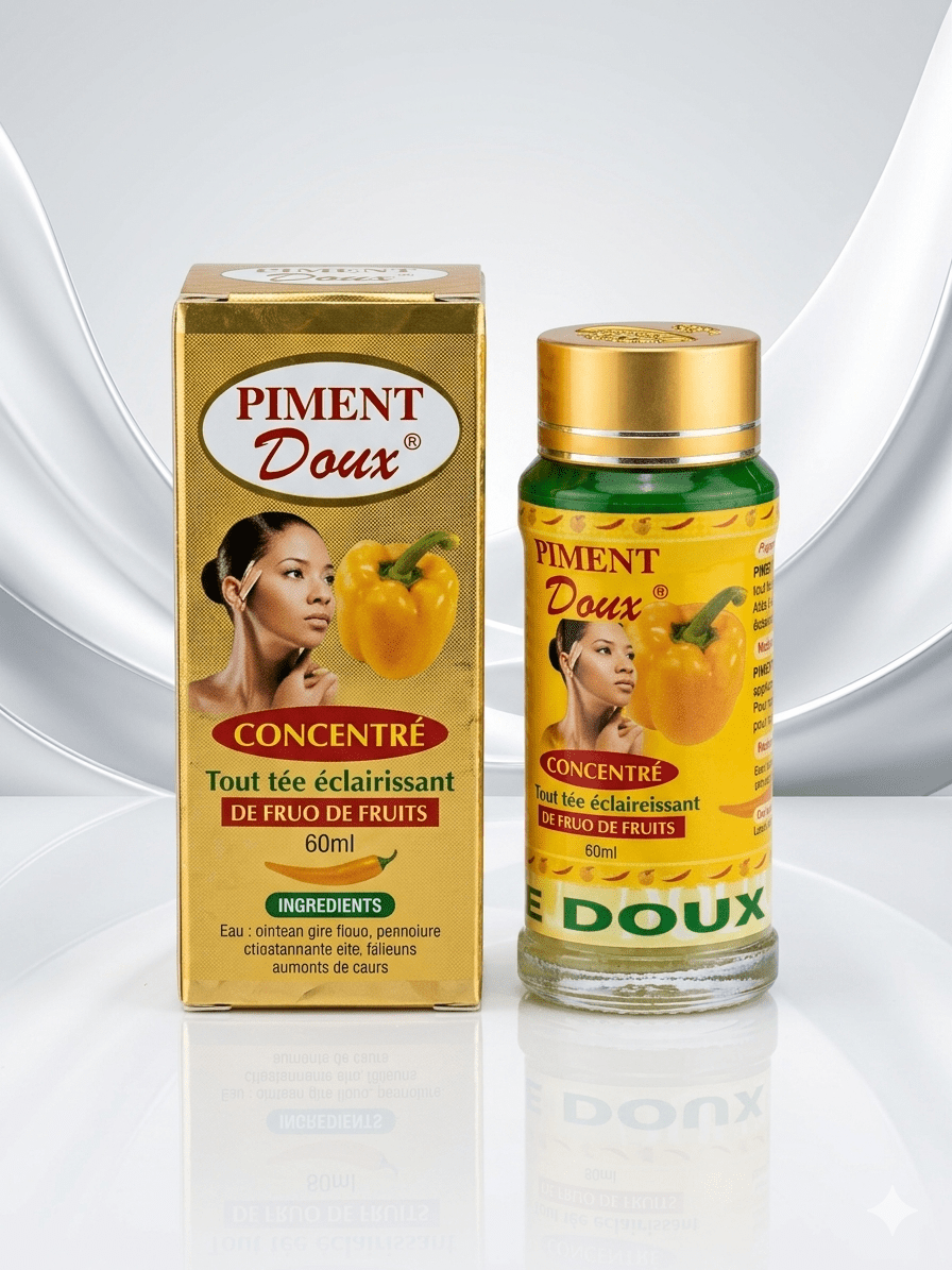 Piment Doux Concentré Brightening Face Serum | Fruit Acid Skin Tone Enhancing Serum | 60ml - Serum - Cherubim Aura