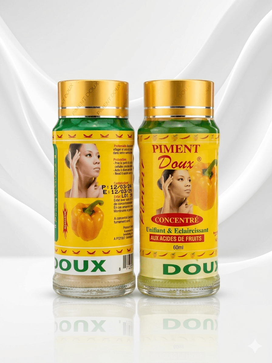 Piment Doux Concentré Brightening Face Serum | Fruit Acid Skin Tone Enhancing Serum | 60ml - Serum - Cherubim Aura
