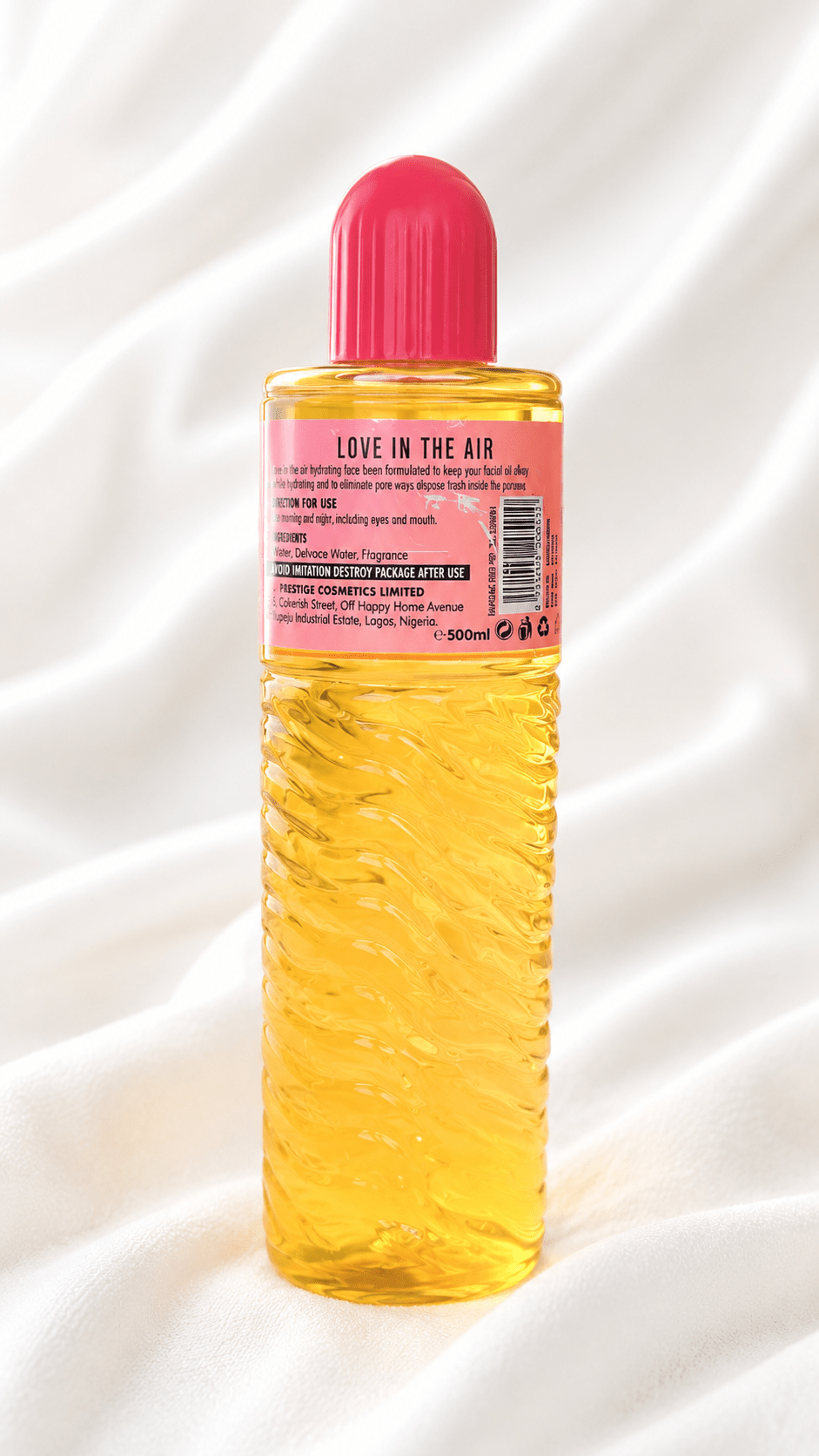 Prestige Cologne d’or Eau de Cologne 500ml – Classic Fresh & Love in the Air – Unisex Fragrance - Perfume - Cherubim Aura