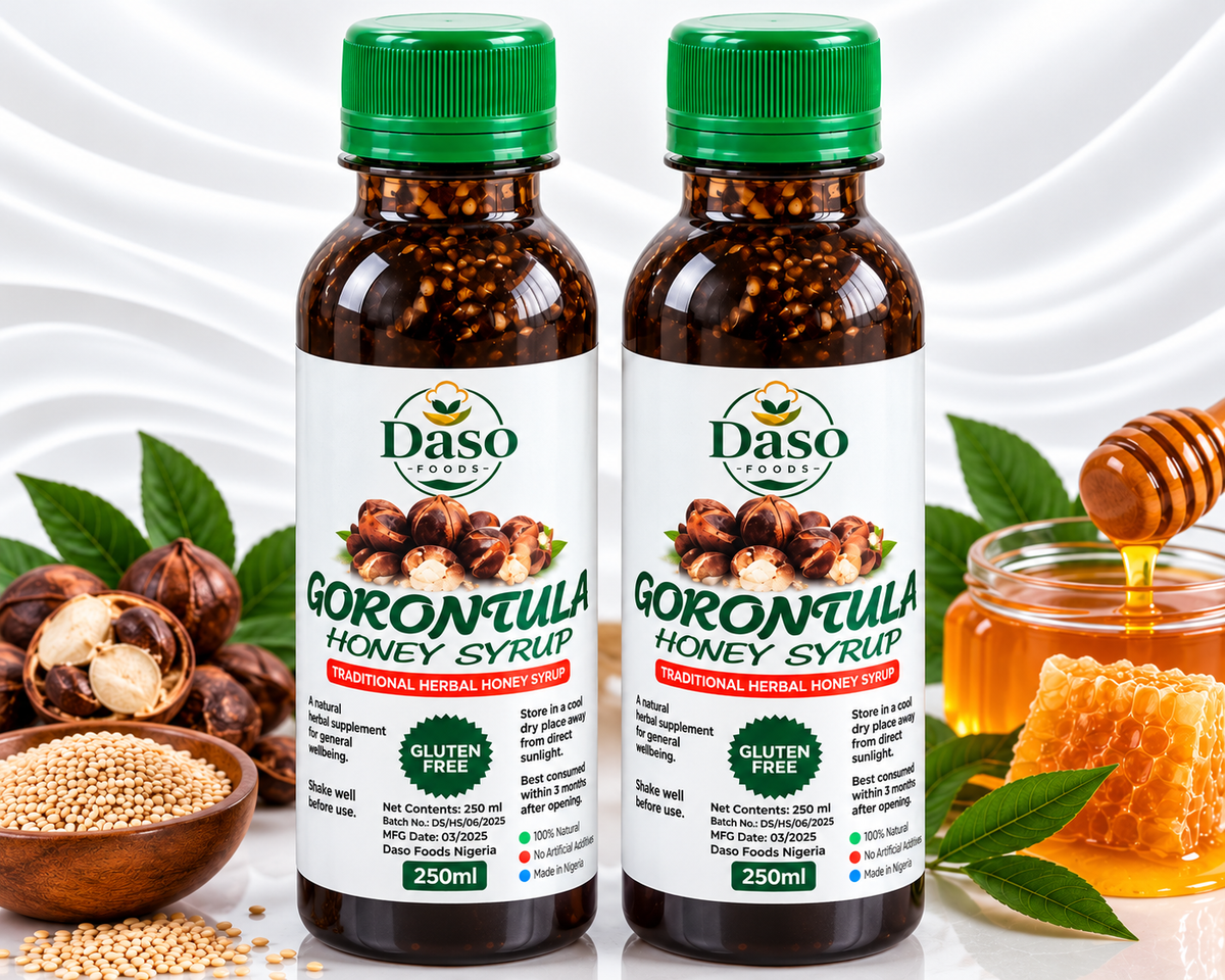 Gorontula Honey Syrup with Sesame Seeds – Traditional African Herbal Blend | 250ml