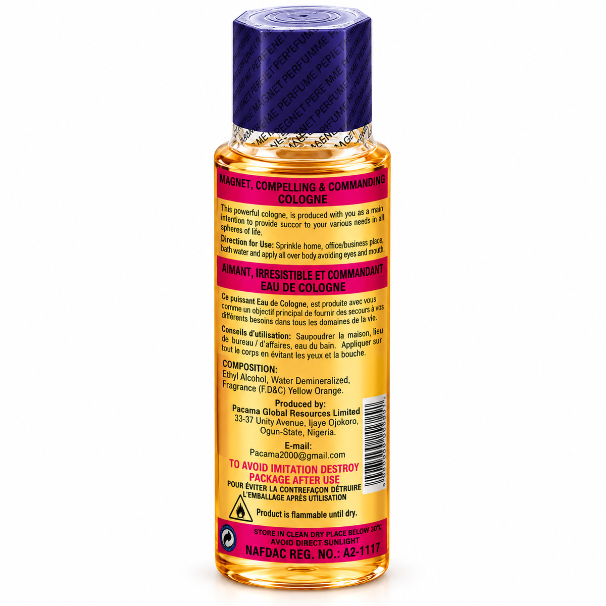 Magnet Spiritual Perfume | Ritual Fragrance for Personal Use, Prayer & Spiritual Routine | 3 Sizes