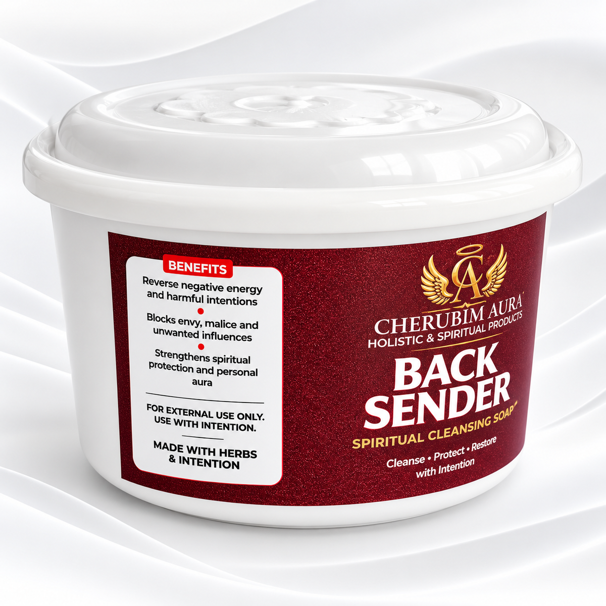 Back to Sender Soap & Oil Set for Spiritual Protection and Reversal 100ml Oil & Holistic Wellness Soap Body Care Cleanser