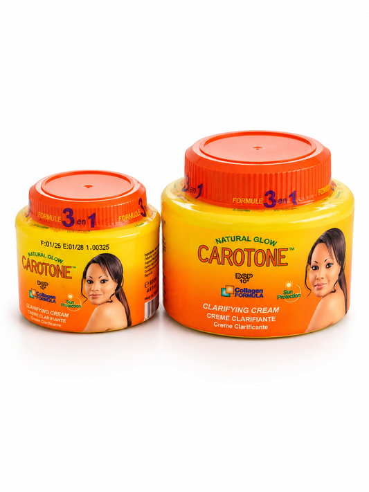Carotone Natural Glow 3-in-1 Clarifying Cream with Collagen, Carrot Oil & Vitamin E – 135ml / 300ml
