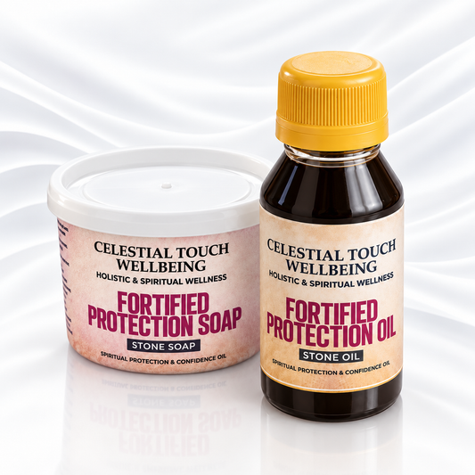 Fortified Protection Soap & Stone Oil for Holistic Spiritual Wellness