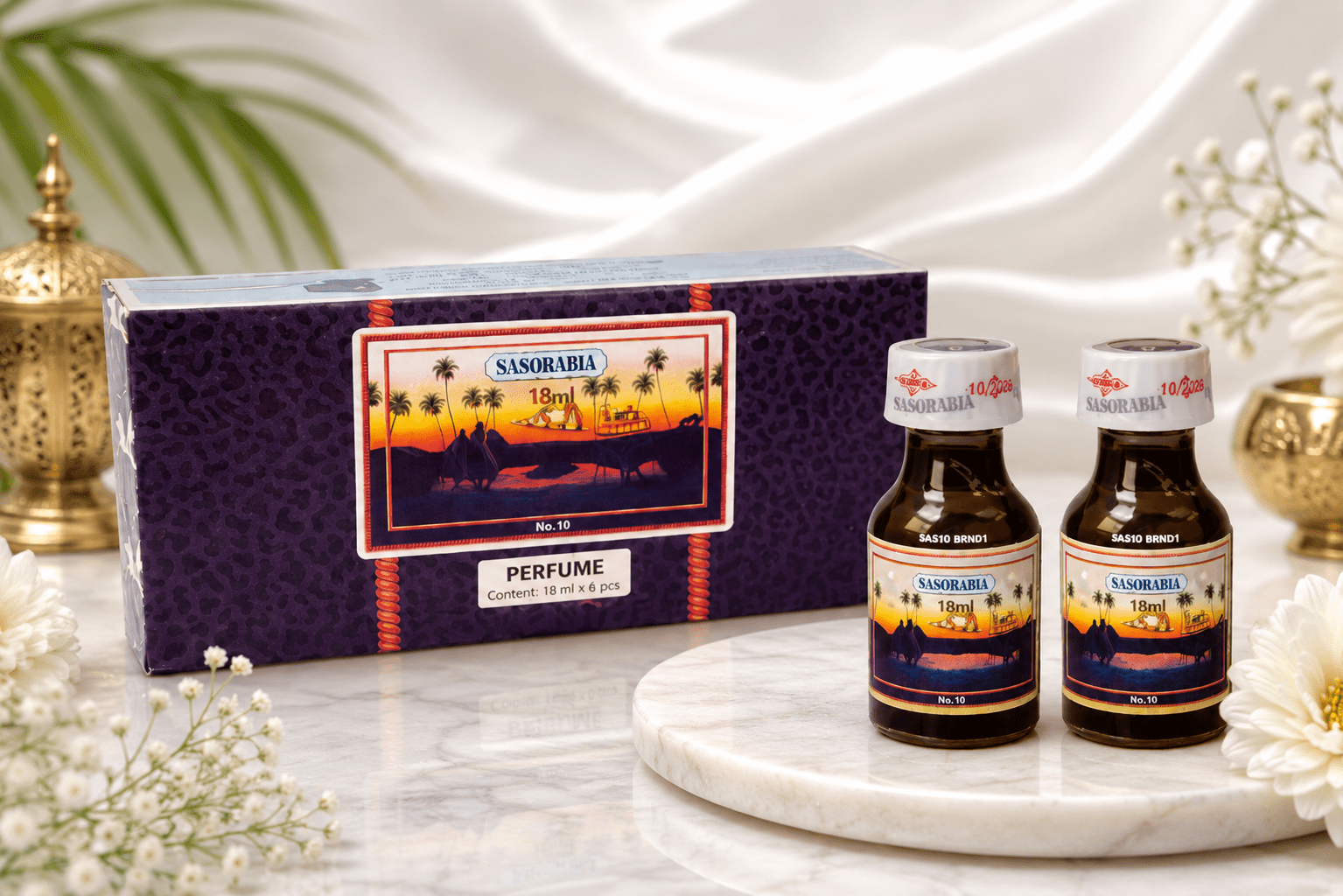 Sasorabia Oil 18ml – Authentic Spiritual Perfume Oil for Love, Attraction & Good Fortune - Spiritual Oil - Cherubim Aura