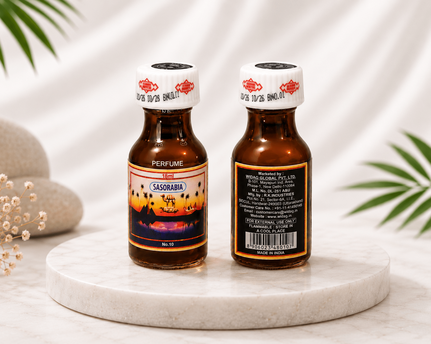 Sasorabia Oil 18ml – Authentic Spiritual Perfume Oil for Love, Attraction & Good Fortune - Spiritual Oil - Cherubim Aura