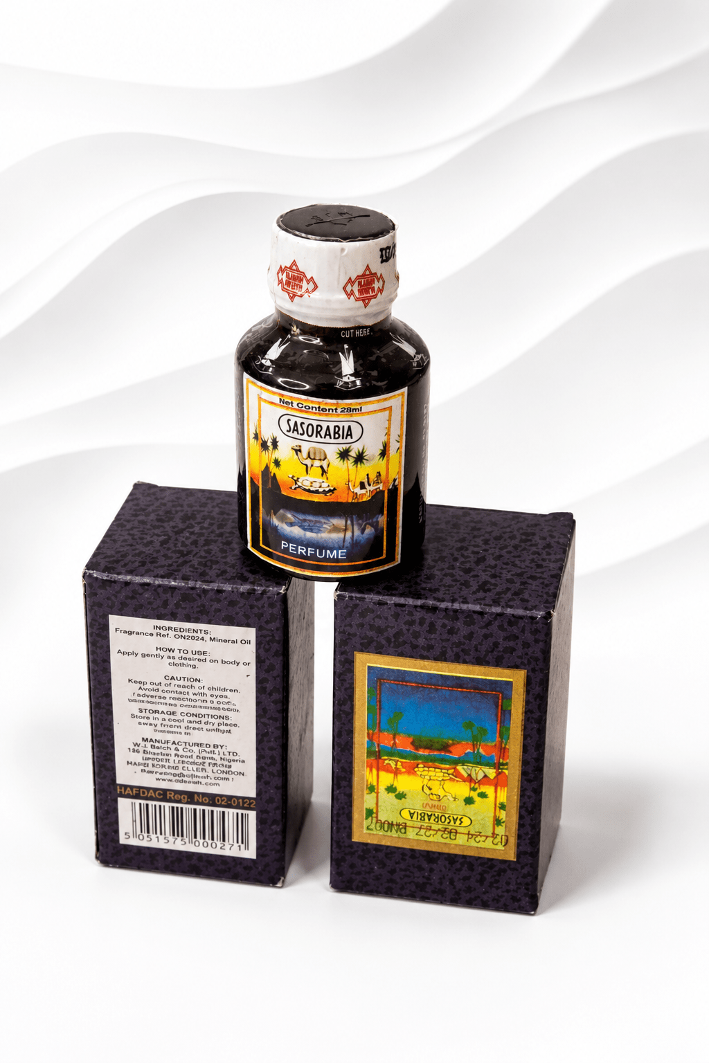 Sasorabia Oil 28ml – Authentic Spiritual Perfume Oil for Love, Attraction & Good Fortune - Spiritual Oil - Cherubim Aura
