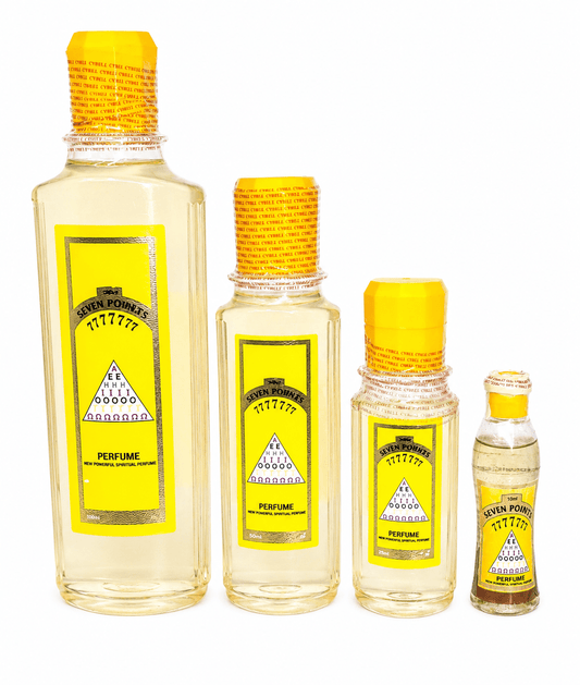 Seven Points 7777777 Spiritual Perfume | Blessed Spiritual Cologne for Prayer, Favour & Positive Energy | 500ml, 250ml, 150ml & 50ml - Perfume - Cherubim Aura