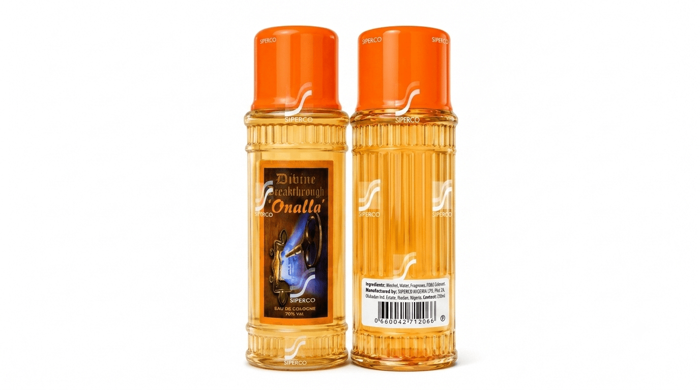 Siperco Divine Breakthrough Onalla Eau de Cologne – Spiritual Cologne for Breakthrough, Favour & Positive Intentions - Spiritual Perfume - Cherubim Aura