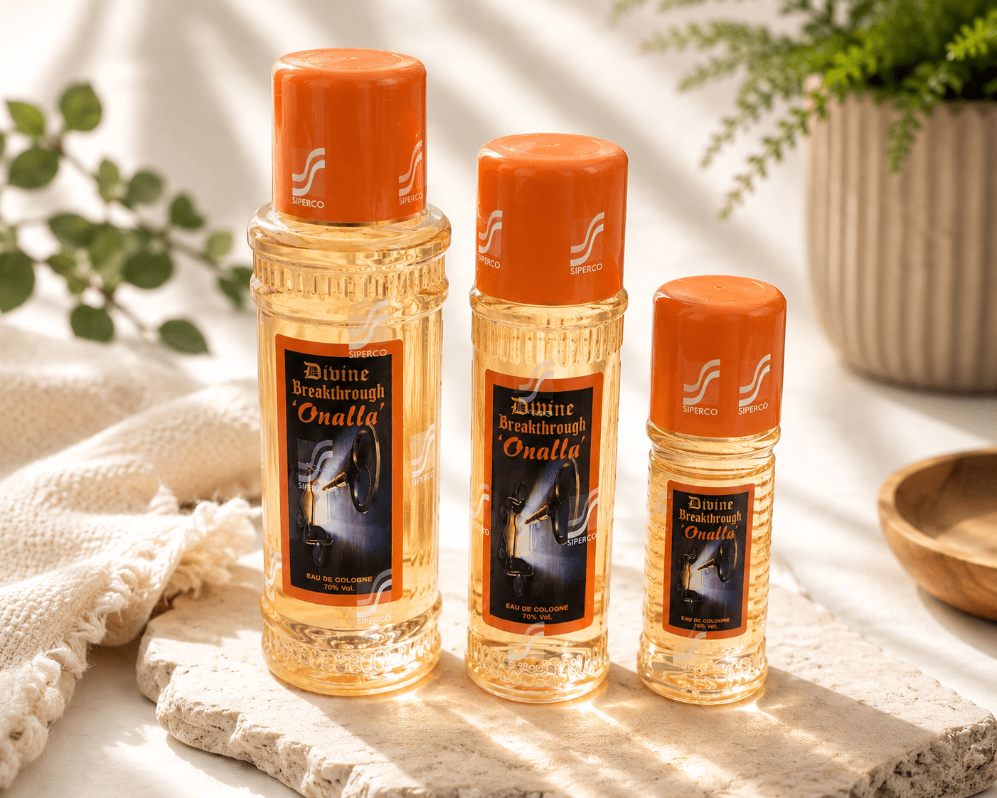 Siperco Divine Breakthrough Onalla Eau de Cologne – Spiritual Cologne for Breakthrough, Favour & Positive Intentions - Spiritual Perfume - Cherubim Aura