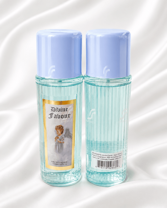 SIPERCO Divine Favour – Elegant Eau De Cologne - Traditional Spiritual Blessing Spray - 300ml - Perfume - Cherubim Aura