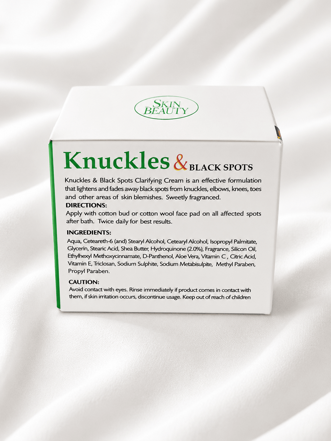 Skin Beauty Knuckles & Black Spots Clarifying Cream - Skincare - Cherubim Aura