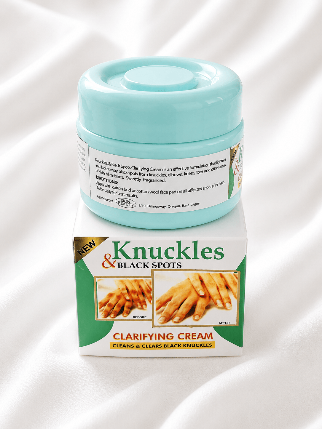 Skin Beauty Knuckles & Black Spots Clarifying Cream - Skincare - Cherubim Aura