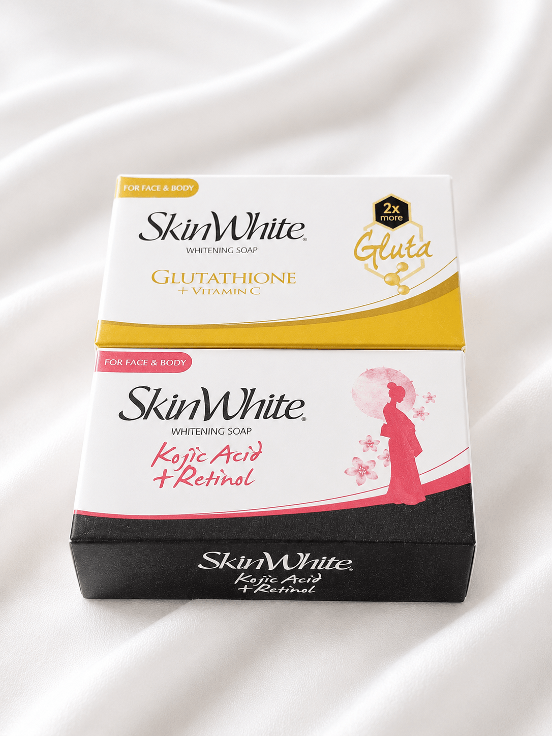 Skin White Kojic Acid + Retinol Whitening Soap – 135 g - Skincare - Cherubim Aura