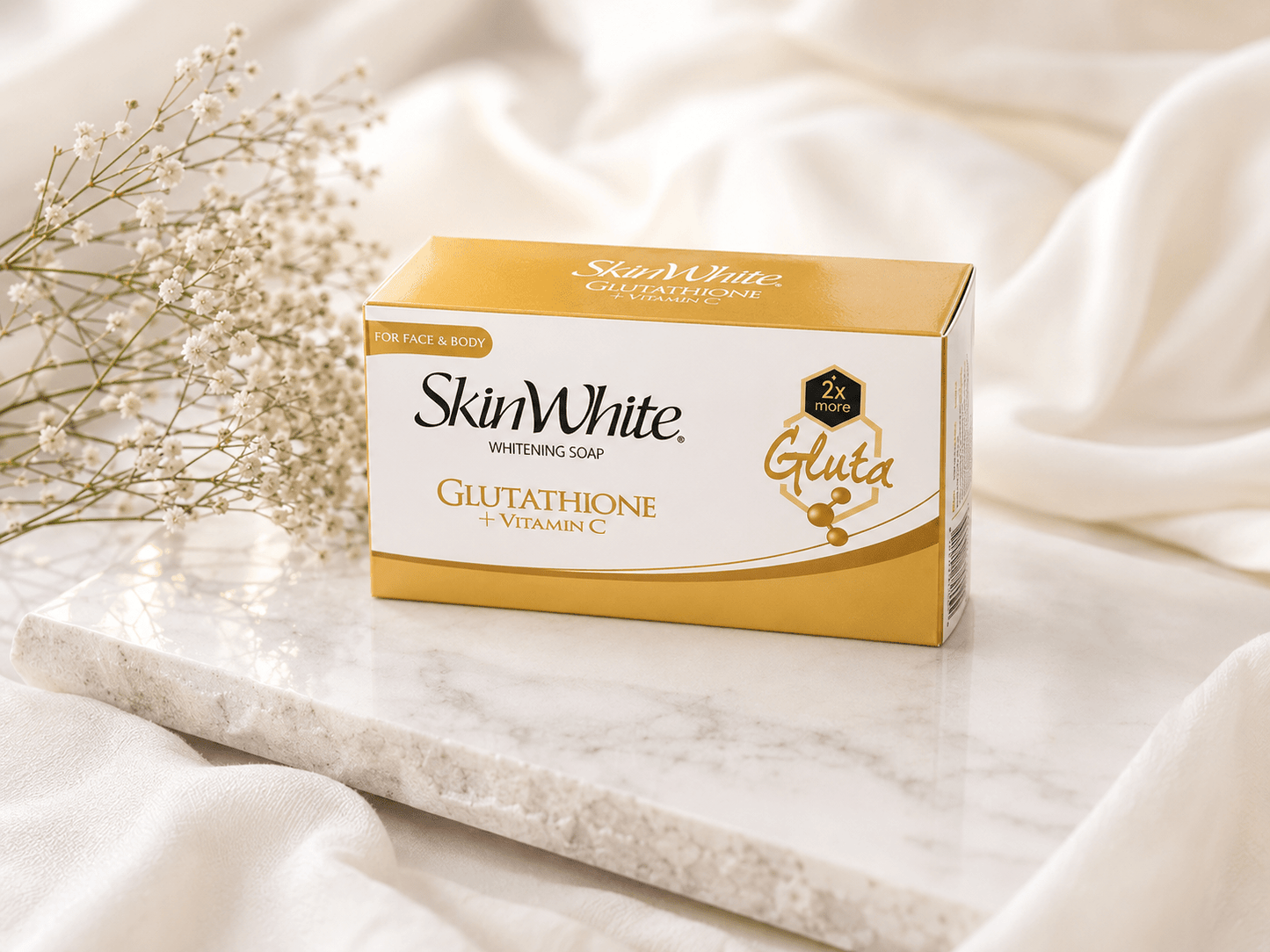 Skin White Kojic Acid + Retinol Whitening Soap – 135 g - Skincare - Cherubim Aura
