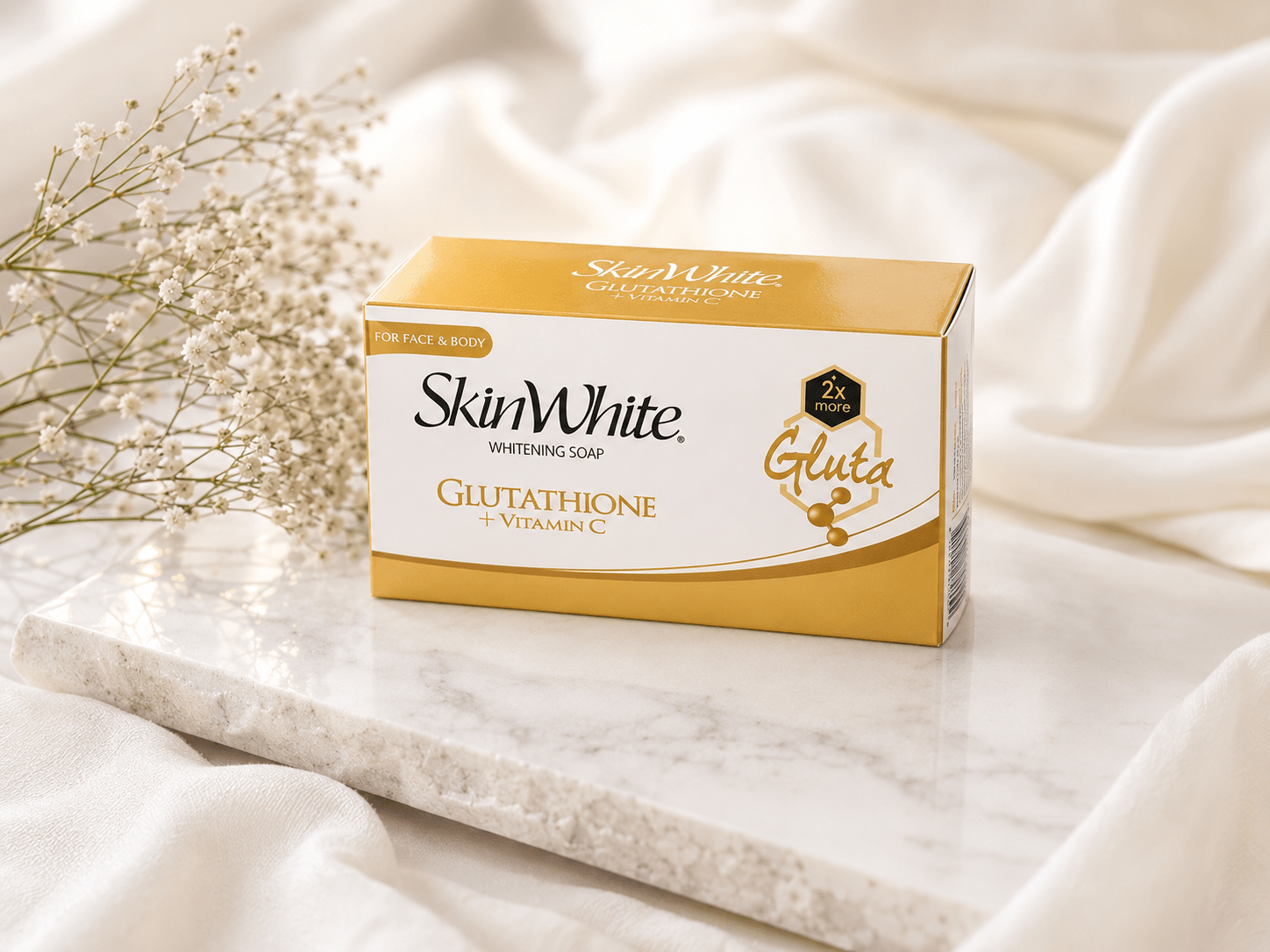 Skin White Kojic Acid + Retinol Whitening Soap – 135 g - Skincare - Cherubim Aura
