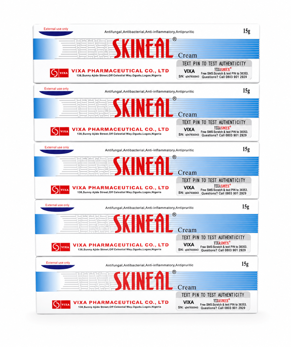 Skineal Medicated Skin Cream 15g – Antifungal, Antibacterial & Soothing Topical Cream for External Skin Care - Skincare - Cherubim Aura