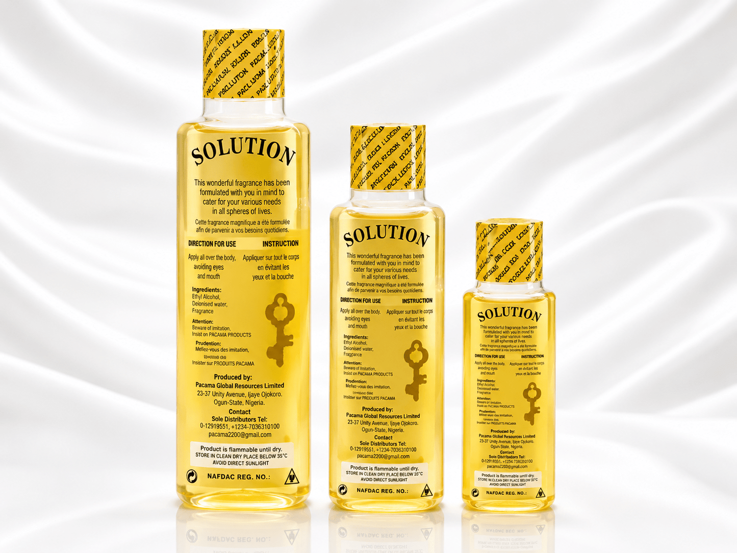 Solution All Purpose Wonderful Perfume | Spiritual Cologne | 500ml, 250ml & 150ml - Perfume - Cherubim Aura