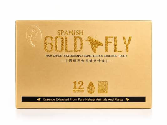 Spanish Gold Fly Sex Drops 5ml – Adult Intimacy & Sensual Enhancement Drops - 3 Sackets - Adult Intimacy product - Cherubim Aura