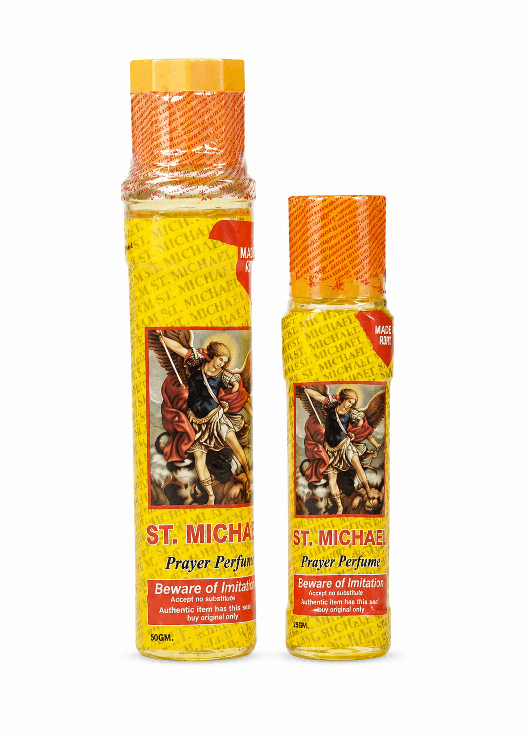 St. Michael Prayer Perfume | Spiritual Cologne | Divine Favor and Protection| Available in 500ml, 250ml & 150ml - Perfume - Cherubim Aura