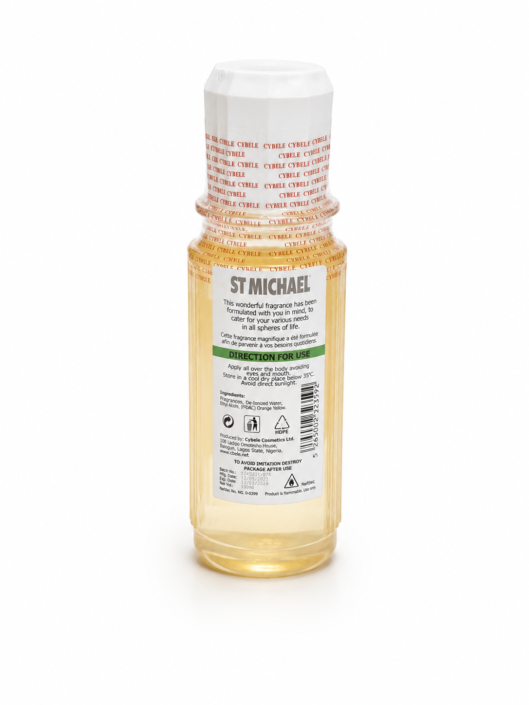 St. Michael Spiritual Perfume | Premium Spiritual Cologne | 250ml & 150ml.