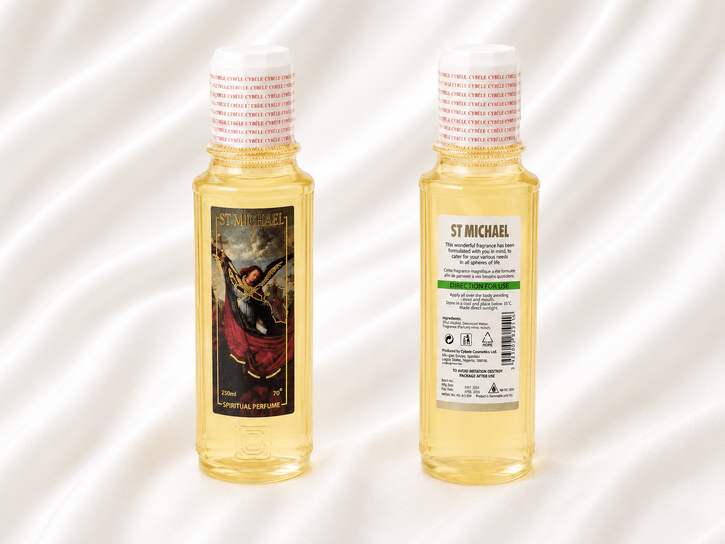 St. Michael Spiritual Perfume – Sacred Protection, Strength & Faith Cologne for Prayer, Blessing & Devotional Use – 150ml & 250ml - Spiritual Perfume - Cherubim Aura