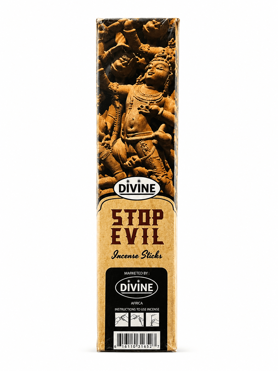 Stop Evil Premium Incense Sticks | Home Fragrance Incense for Prayer & Meditation | 20 Sticks - Incense - Cherubim Aura