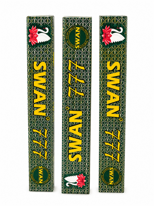 Swan 777 Premium Incense Sticks (20 Sticks) – Traditional Home Fragrance & Prayer Incense - Incense - Cherubim Aura