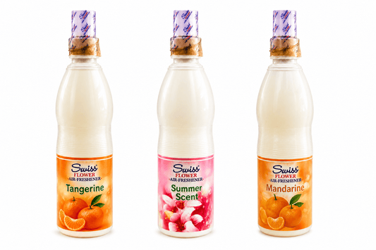 Swiss Flower Air Freshener – Long Lasting Home & Room Fragrance - Home Fragrance - Cherubim Aura